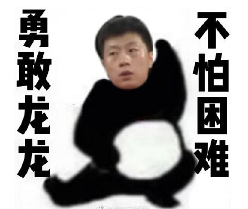 可爱龙龙不怕困难