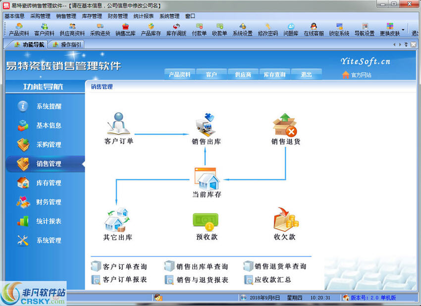 易特瓷砖销售管理软件