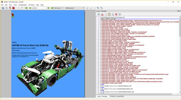 LPub3D(模型建筑设计软件)