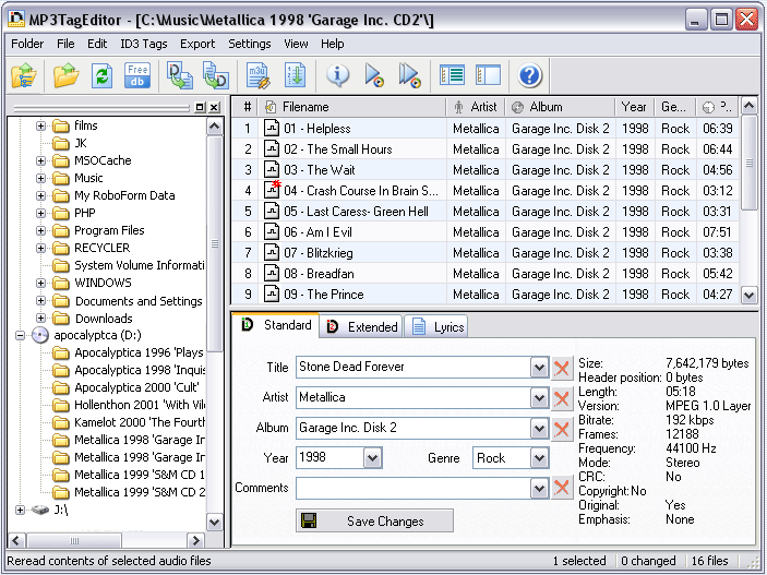 MP3TagEditor