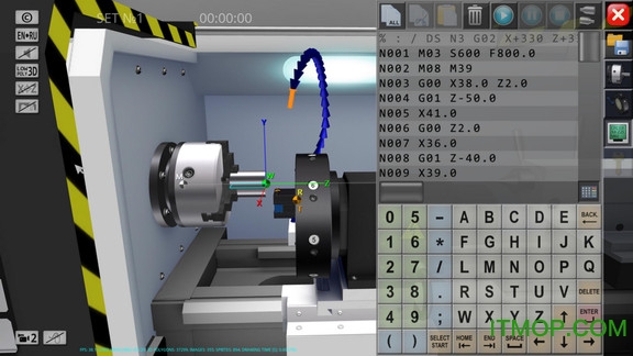 cnc数控车床模拟仿真软件手机版(CNC Simulator Free)