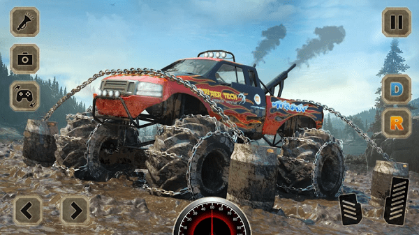 泥车驾驶游戏3D(Offroad Mud Truck Driving 3D)