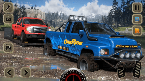 泥车驾驶游戏3D(Offroad Mud Truck Driving 3D)