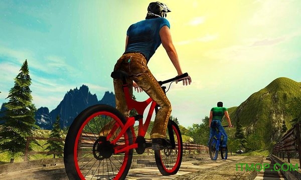 登山越野自行车(Uphill Offroad Bicycle Rider)