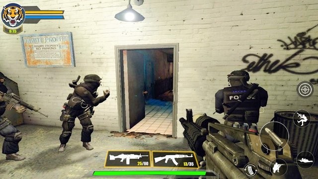 特警枪战游戏(Swat Gun Games Black ops game)