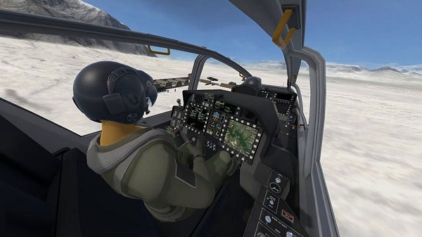 仿真飞机驾驶模拟器