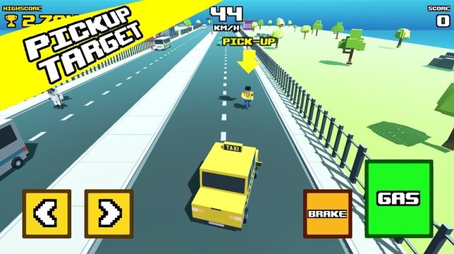 出租车疯狂之路crazy road taxi madness