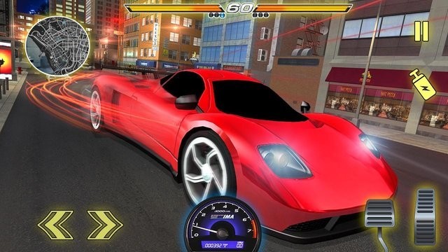 疯狂的速度赛车3d免费版(crazy speed car racing 3d)