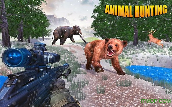 让我们打猎(Wild Dinosaur Hunting Zoo Game)