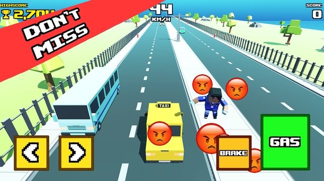 出租车疯狂之路crazy road taxi madness